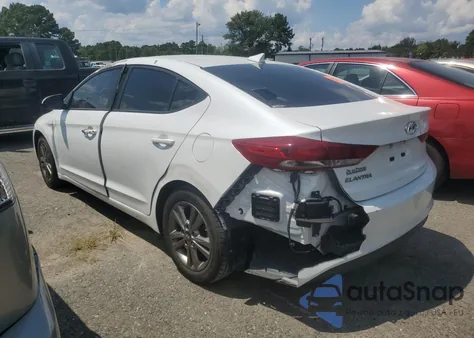 2018 Hyundai Elantra Sel из США, поврежденный, VIN 5NPD84LF0JH214105